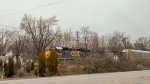 CSX SD40-2 and ES40DC leading a train